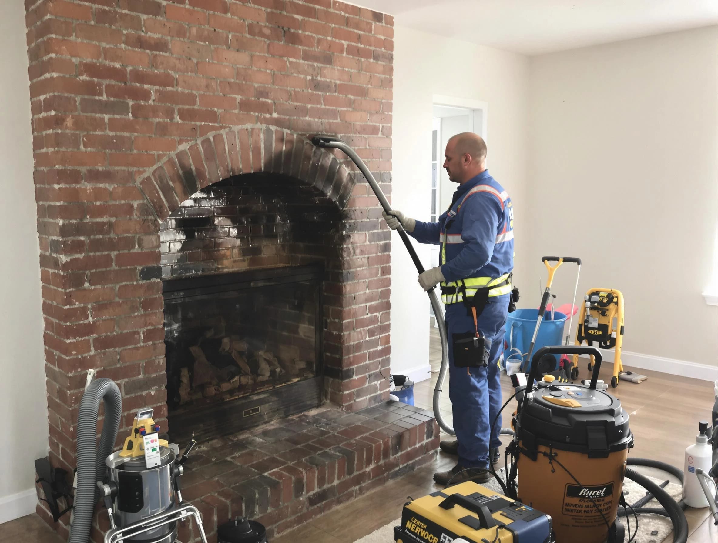 Scott Chimney Sweep expert performing detailed chimney sweep in Scott, PA