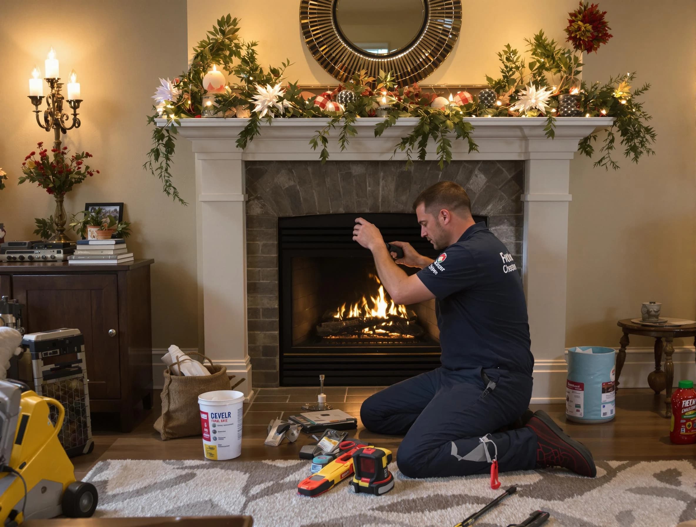 Scott Chimney Sweep offering fireplace maintenance services in Scott, PA