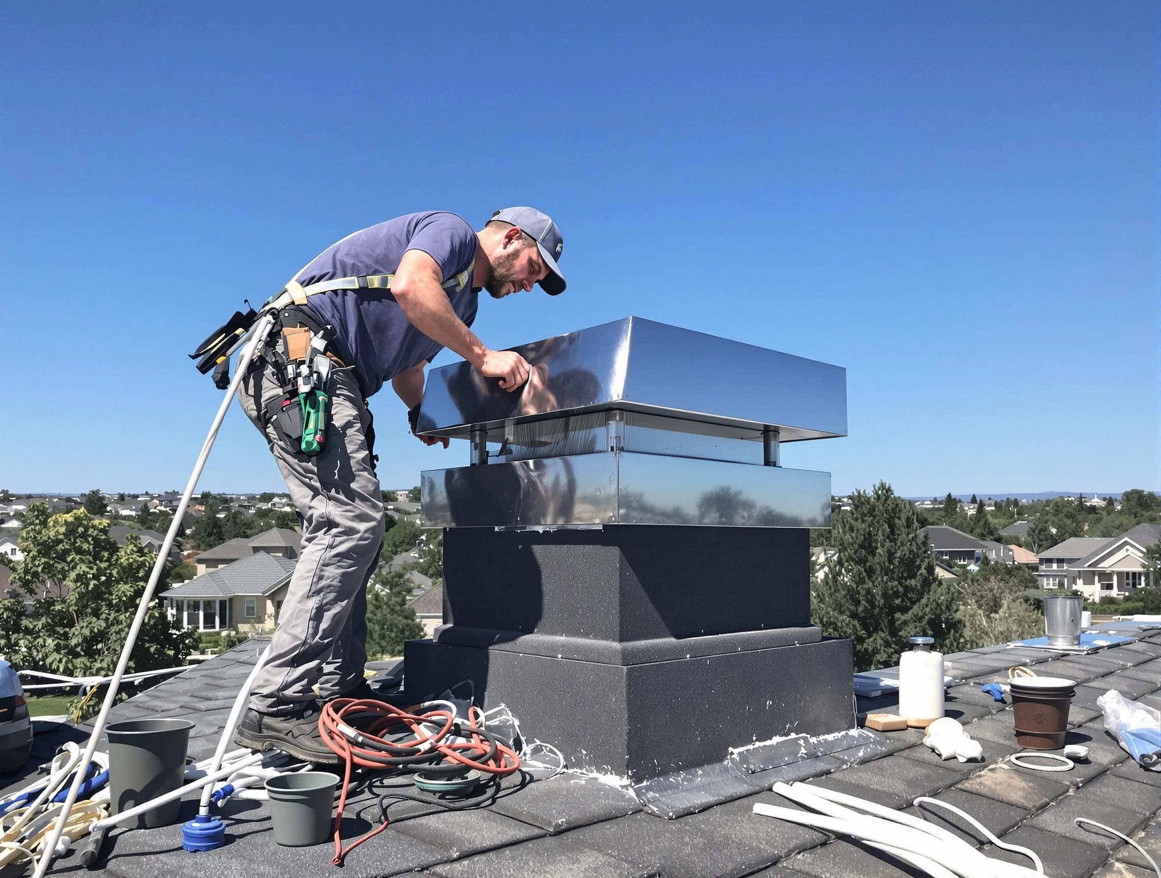 Chimney Cap Services service in Scott, PA