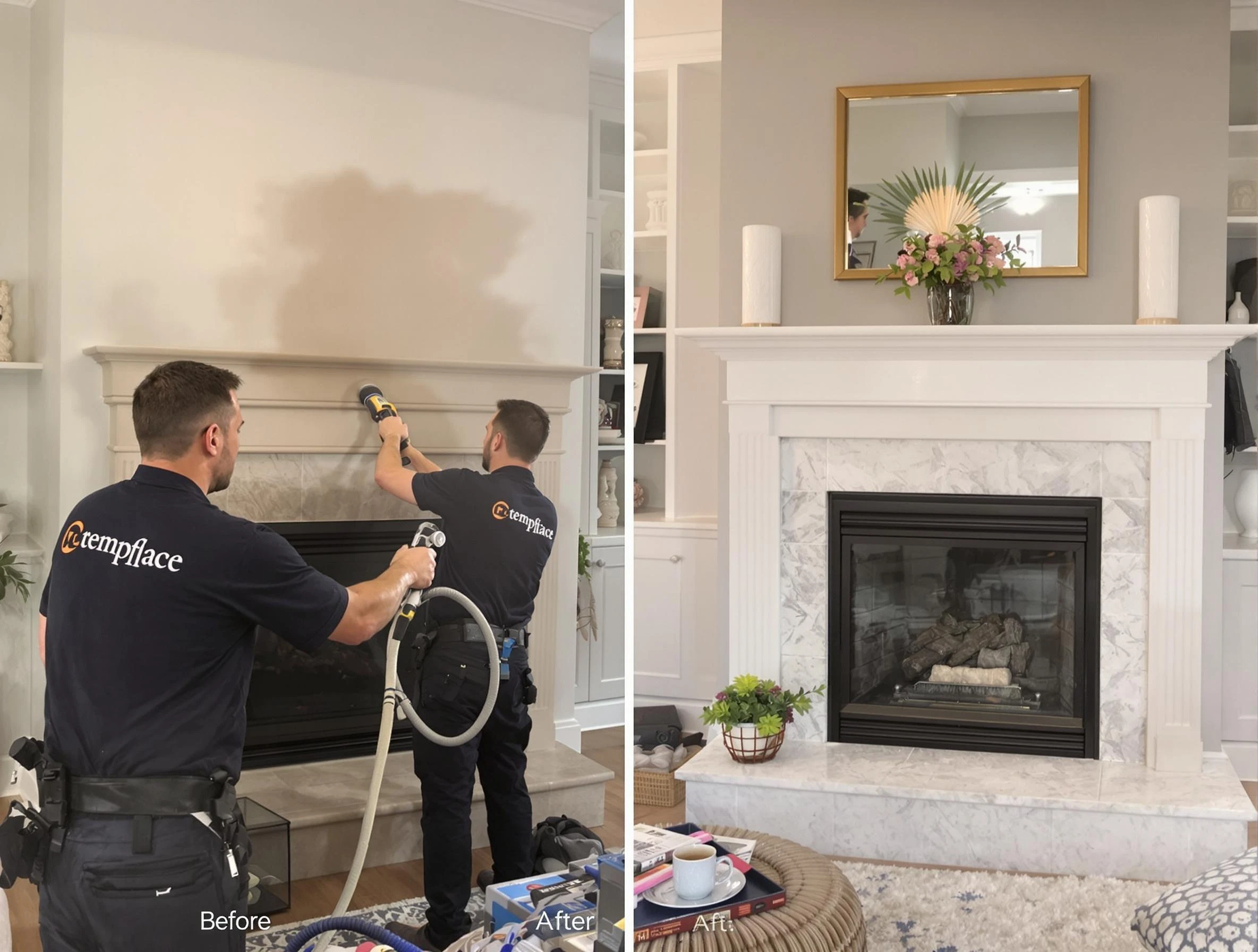 Professional soot removal by Scott Chimney Sweep team in Scott, PA
